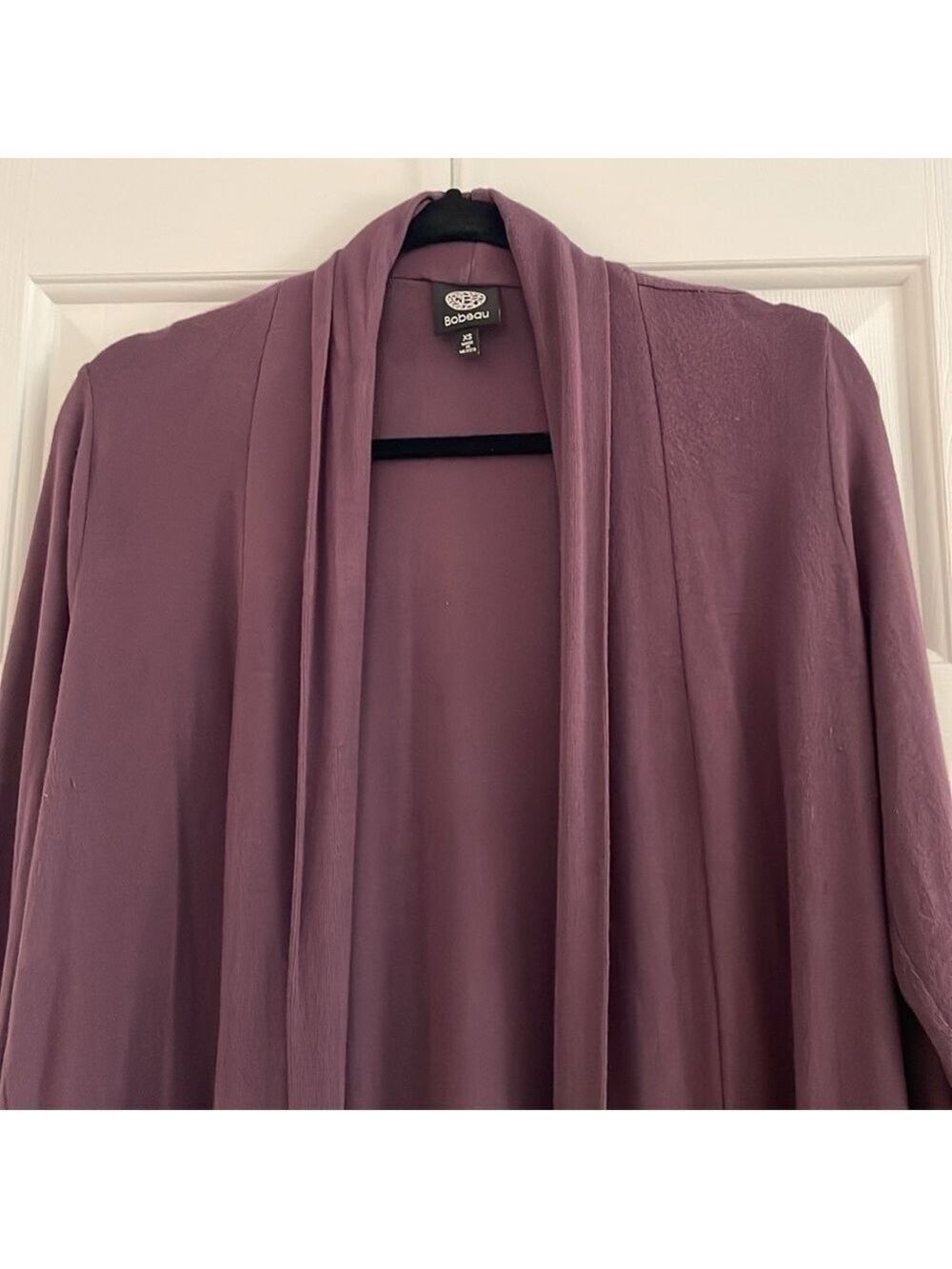 Bobeau Open Front Cardigan - Picture 2 of 7